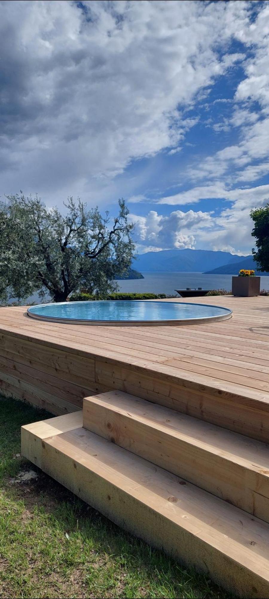 Casa Vacanze Perla Del Lago Domaso Ngoại thất bức ảnh
