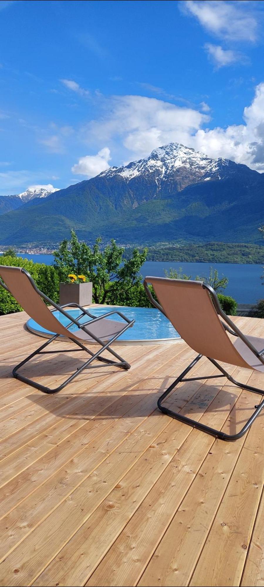 Casa Vacanze Perla Del Lago Domaso Ngoại thất bức ảnh