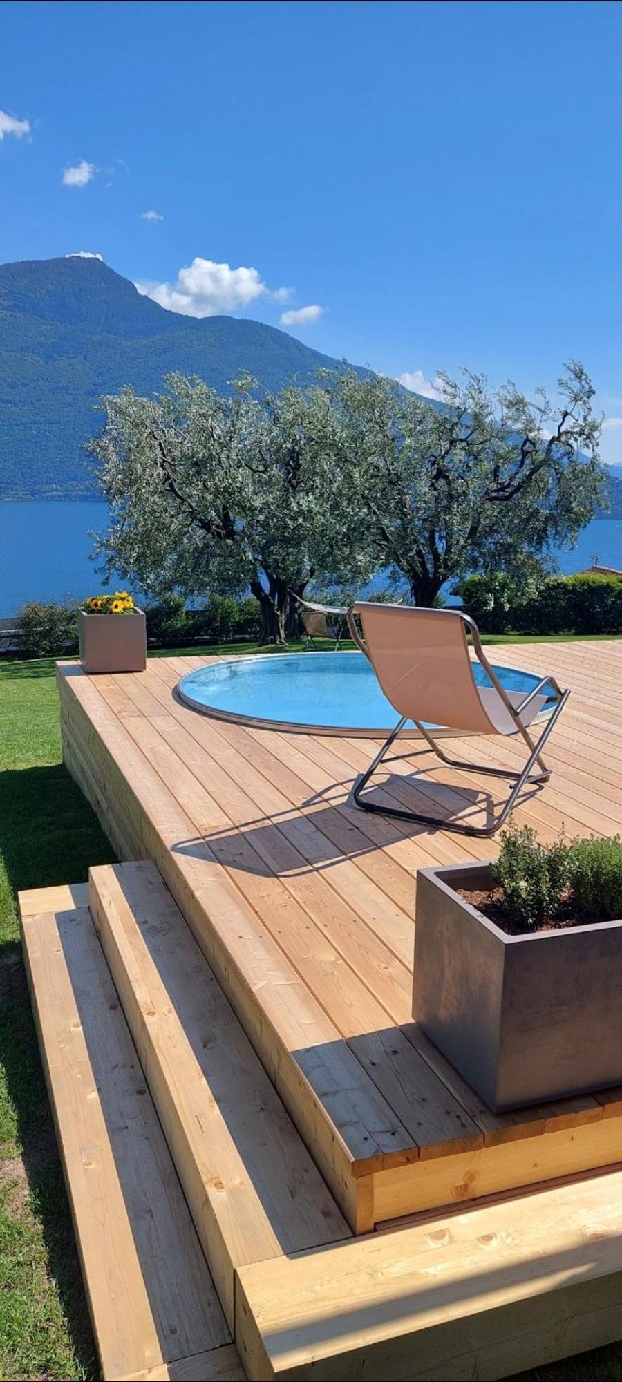 Casa Vacanze Perla Del Lago Domaso Ngoại thất bức ảnh